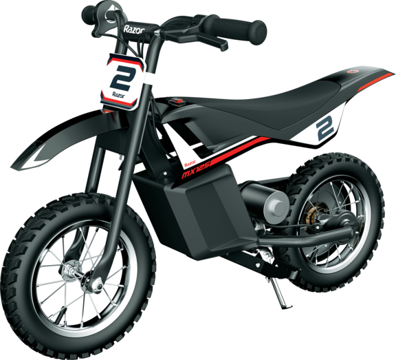 Razor dirt bike deals sizes