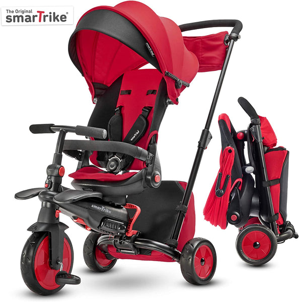 SMARTRIKE STR7J. 7 IN 1 FOLDING TRIKE RED Mozzi