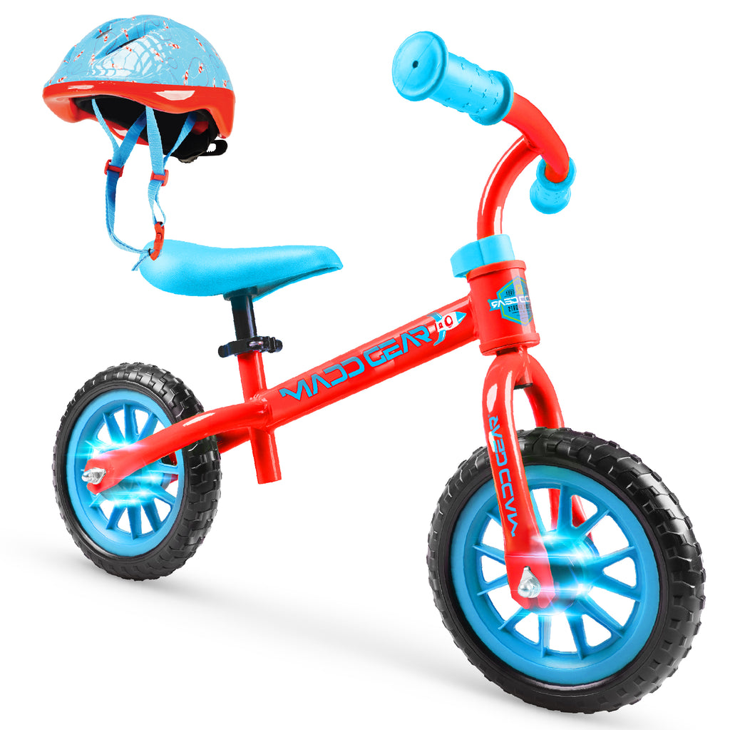 MADD GEAR MY 1ST ZBIKE LIGHT UP WHEEL COMBO RED BLUE