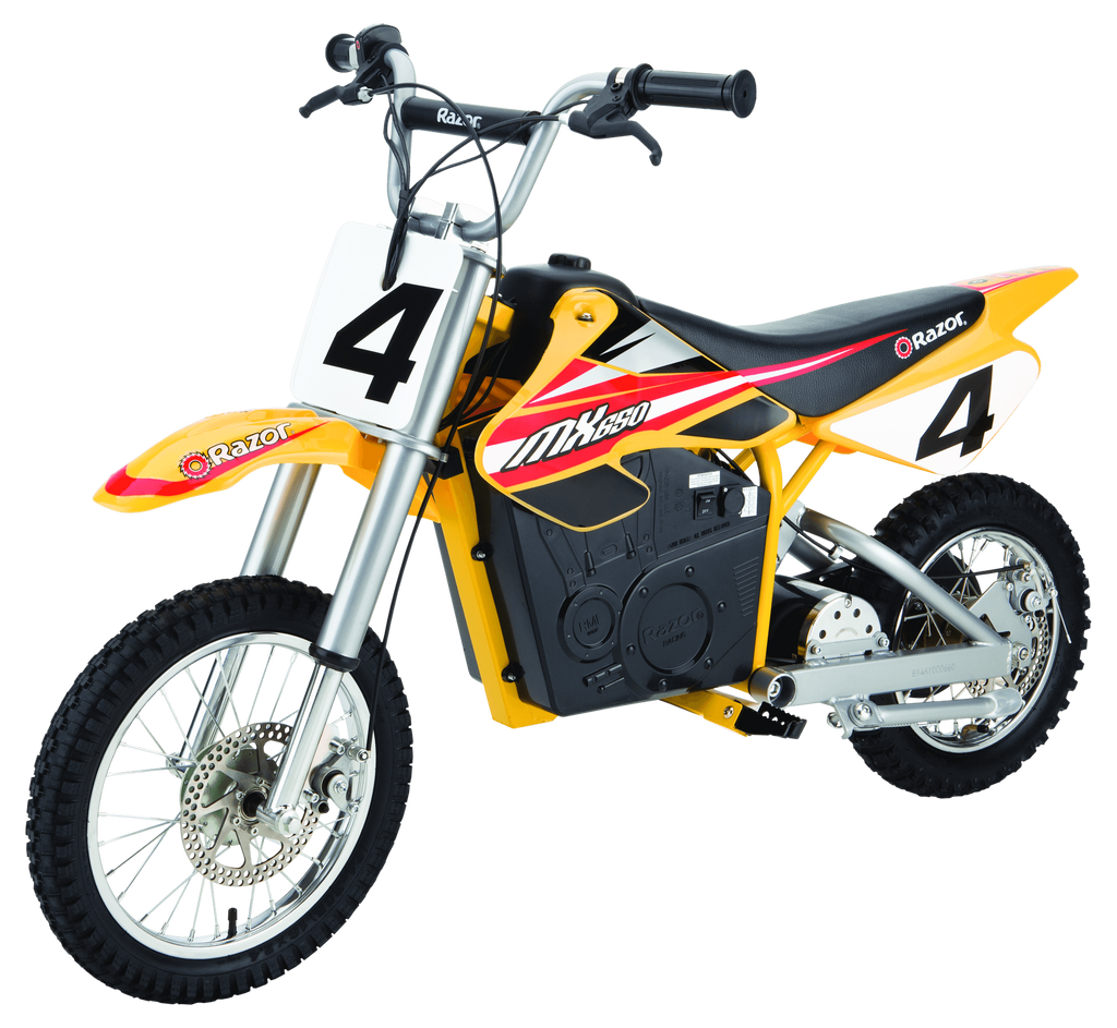 RAZOR DIRT ROCKET MX650 YELLOW