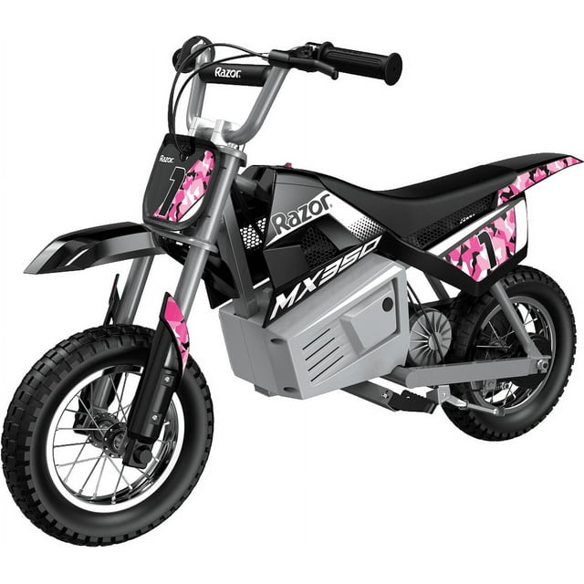 RAZOR DIRT ROCKET MX350 BLACK W/ DECALS