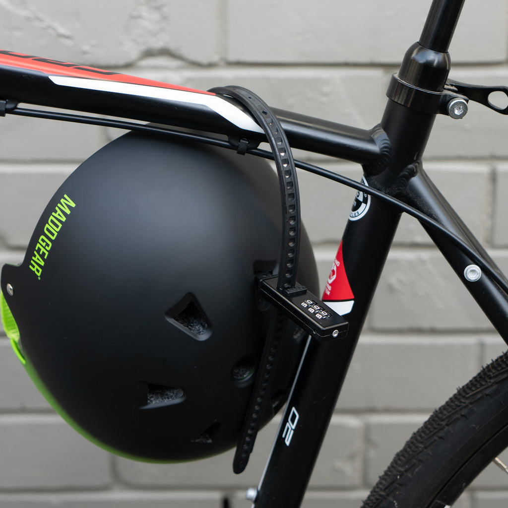 ZIP LOK HELMET RESETTABLE LOCK BLACK