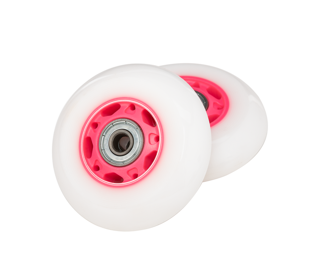 RIPSTIK 76MM WHEELS W/ BEARINGS - PINK